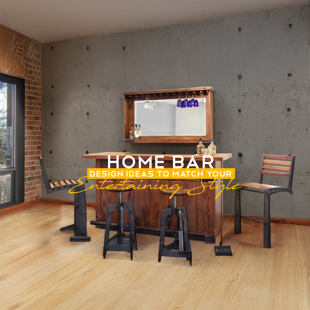 Home Bar Design Ideas to Match Your Entertaining Style